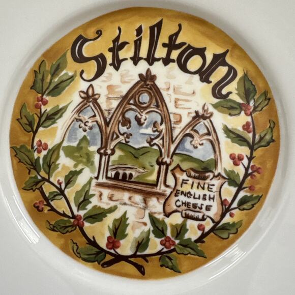 Vintage Cheese Appetizer Plates by Restoration Hardware Set of 4 Charcuterie - Picture 11 of 11